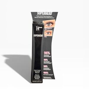 It Cosmetic SUPERHERO ELASTIC
STRETCH VOLUMIZING AND LENGTHENING MASCARA NIB